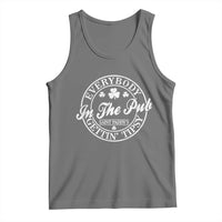 Everybody In The Pub Gettin Tipsy Tank Top Funny St Patricks Day Beer Drinking