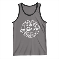 Everybody In The Pub Gettin Tipsy Tank Top Funny St Patricks Day Beer Drinking