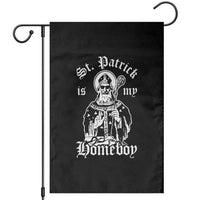 Saint Patrick Is My Homeboy Garden Flag Funny St Patricks Day