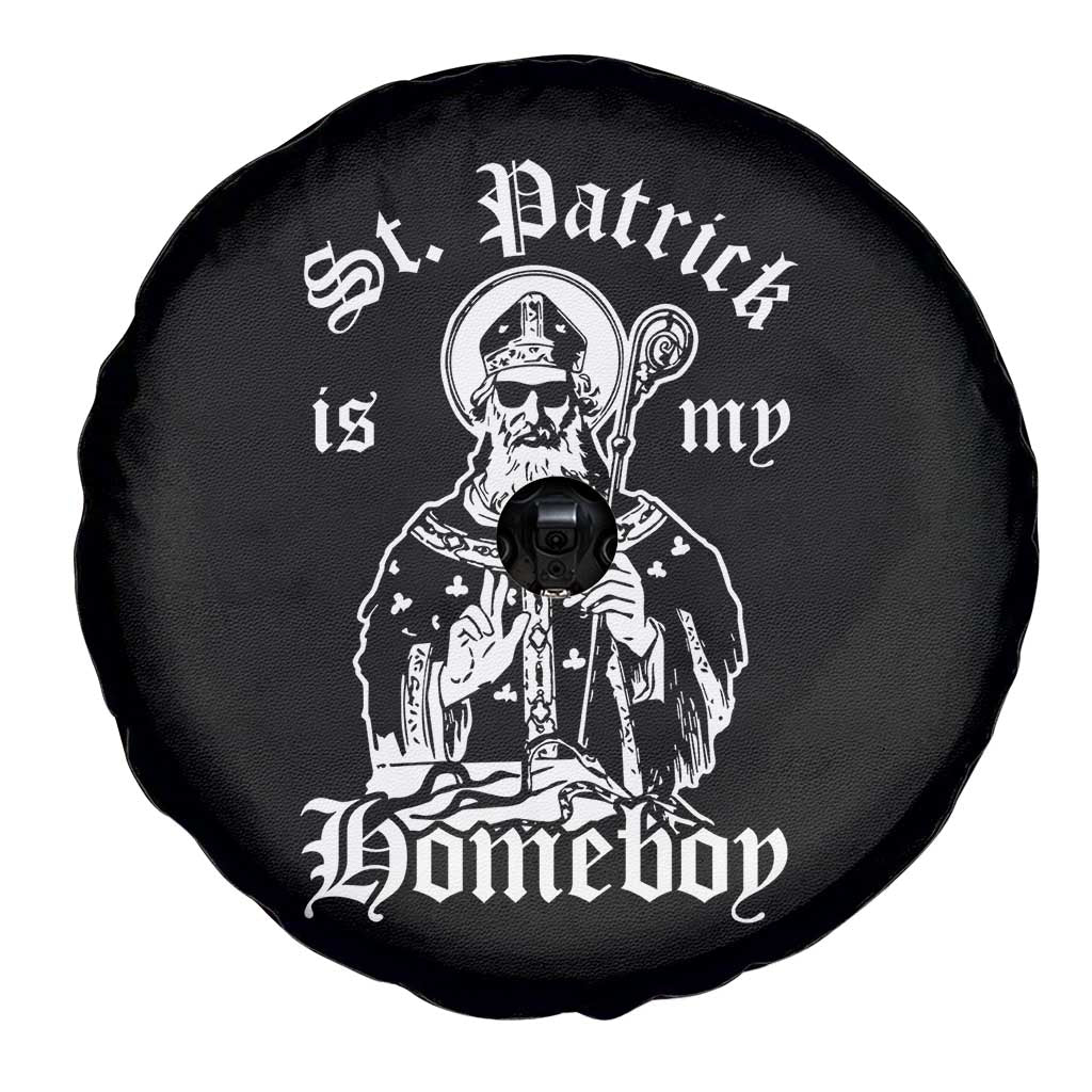 Saint Patrick Is My Homeboy Spare Tire Cover Funny St Patricks Day