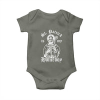 Saint Patrick Is My Homeboy Baby Onesie Funny St Patricks Day