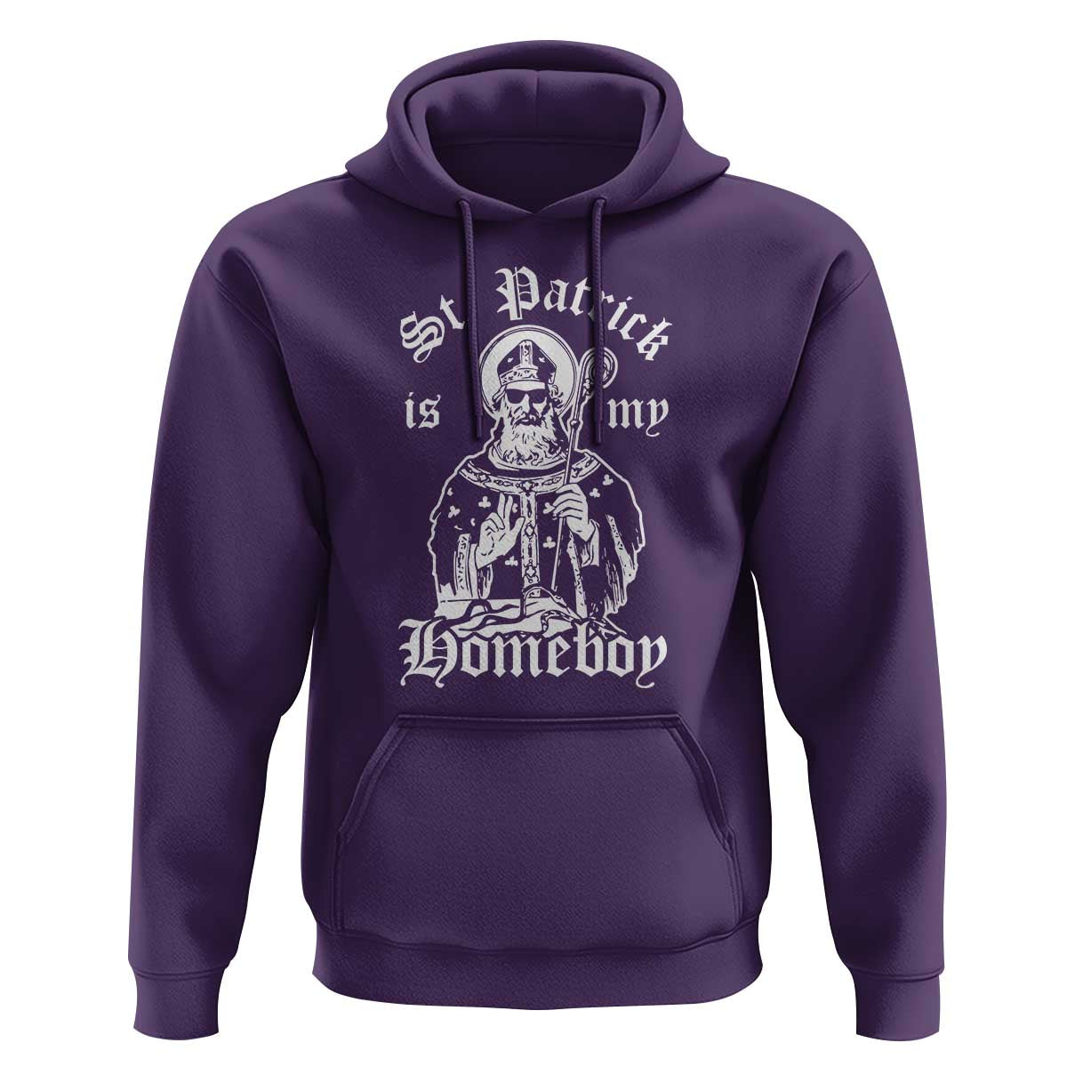 Saint Patrick Is My Homeboy Hoodie Funny St Patricks Day