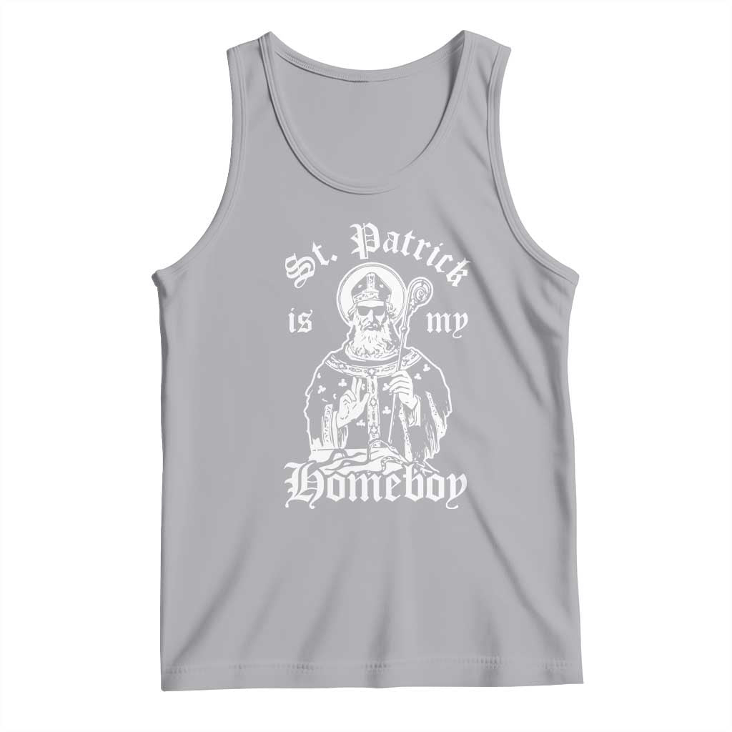 Saint Patrick Is My Homeboy Tank Top Funny St Patricks Day