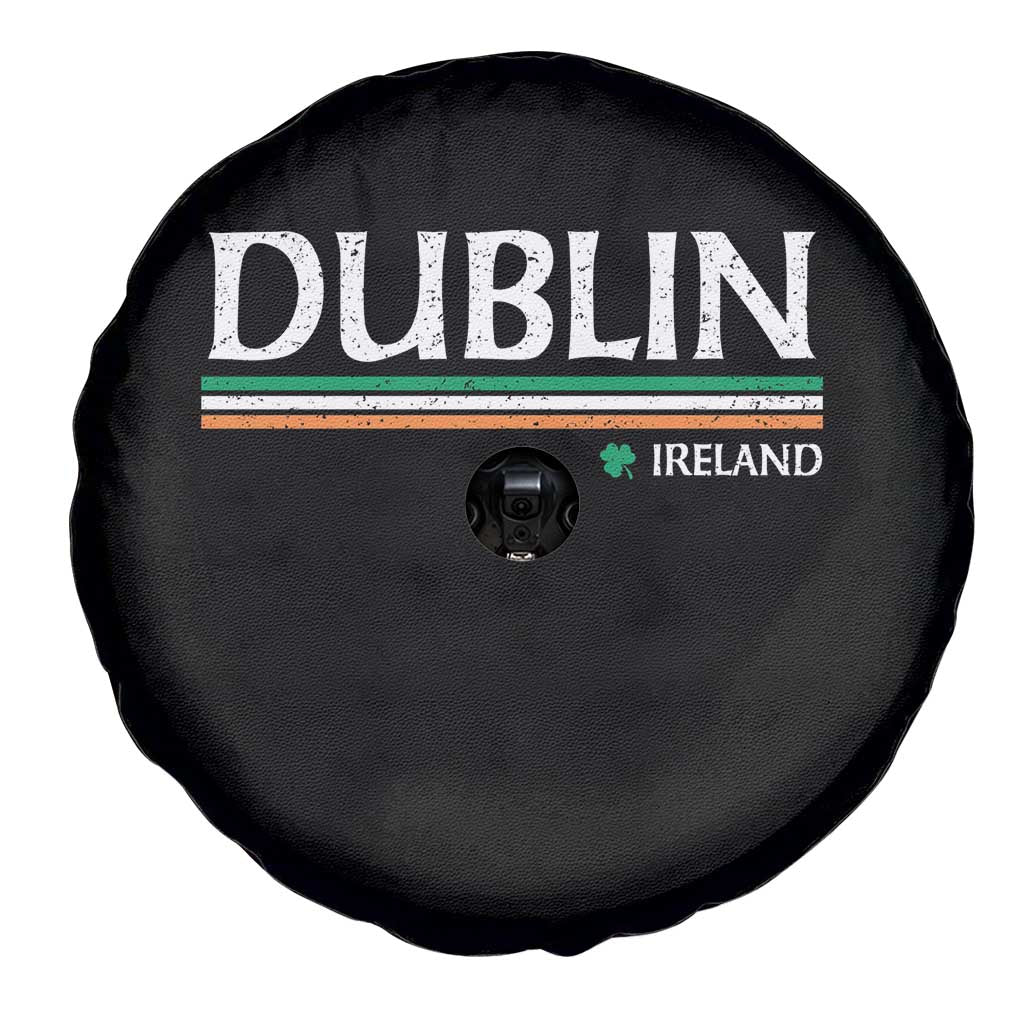 Dublin Ireland Spare Tire Cover Ireland Flag Souvenirs St Patricks Day Shamrock
