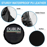 Dublin Ireland Spare Tire Cover Ireland Flag Souvenirs St Patricks Day Shamrock