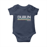 Dublin Ireland Baby Onesie Ireland Flag Souvenirs St Patricks Day Shamrock