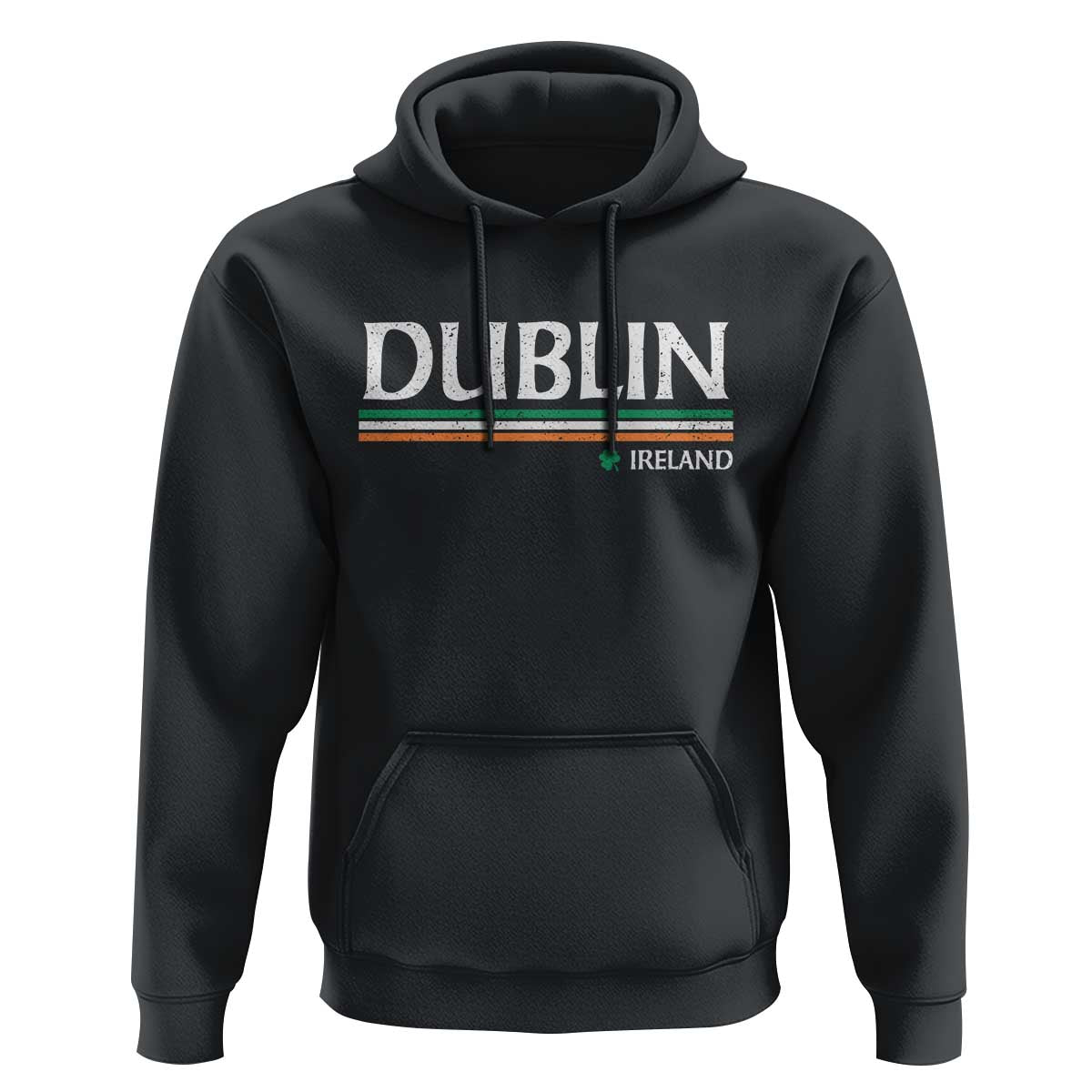 Dublin Ireland Hoodie Ireland Flag Souvenirs St Patricks Day Shamrock