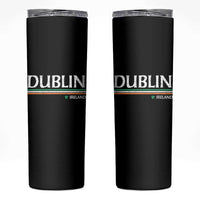 Dublin Ireland Skinny Tumbler Ireland Flag Souvenirs St Patricks Day Shamrock
