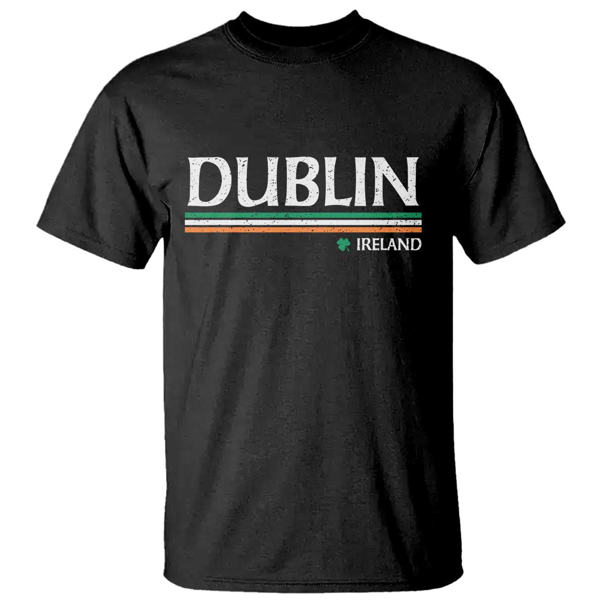 Dublin Ireland T Shirt Ireland Flag Souvenirs St Patricks Day Shamrock