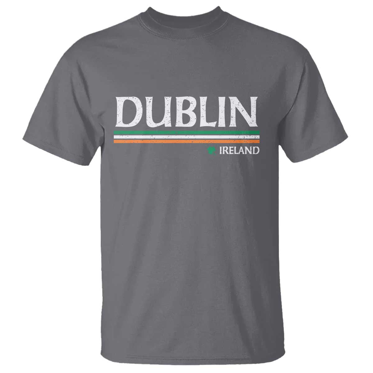 Dublin Ireland T Shirt Ireland Flag Souvenirs St Patricks Day Shamrock