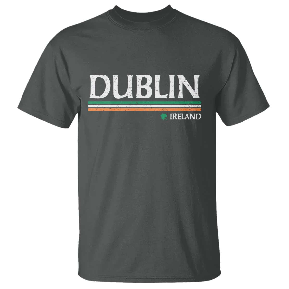 Dublin Ireland T Shirt Ireland Flag Souvenirs St Patricks Day Shamrock