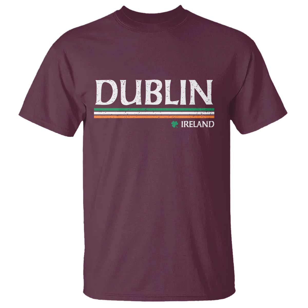 Dublin Ireland T Shirt Ireland Flag Souvenirs St Patricks Day Shamrock