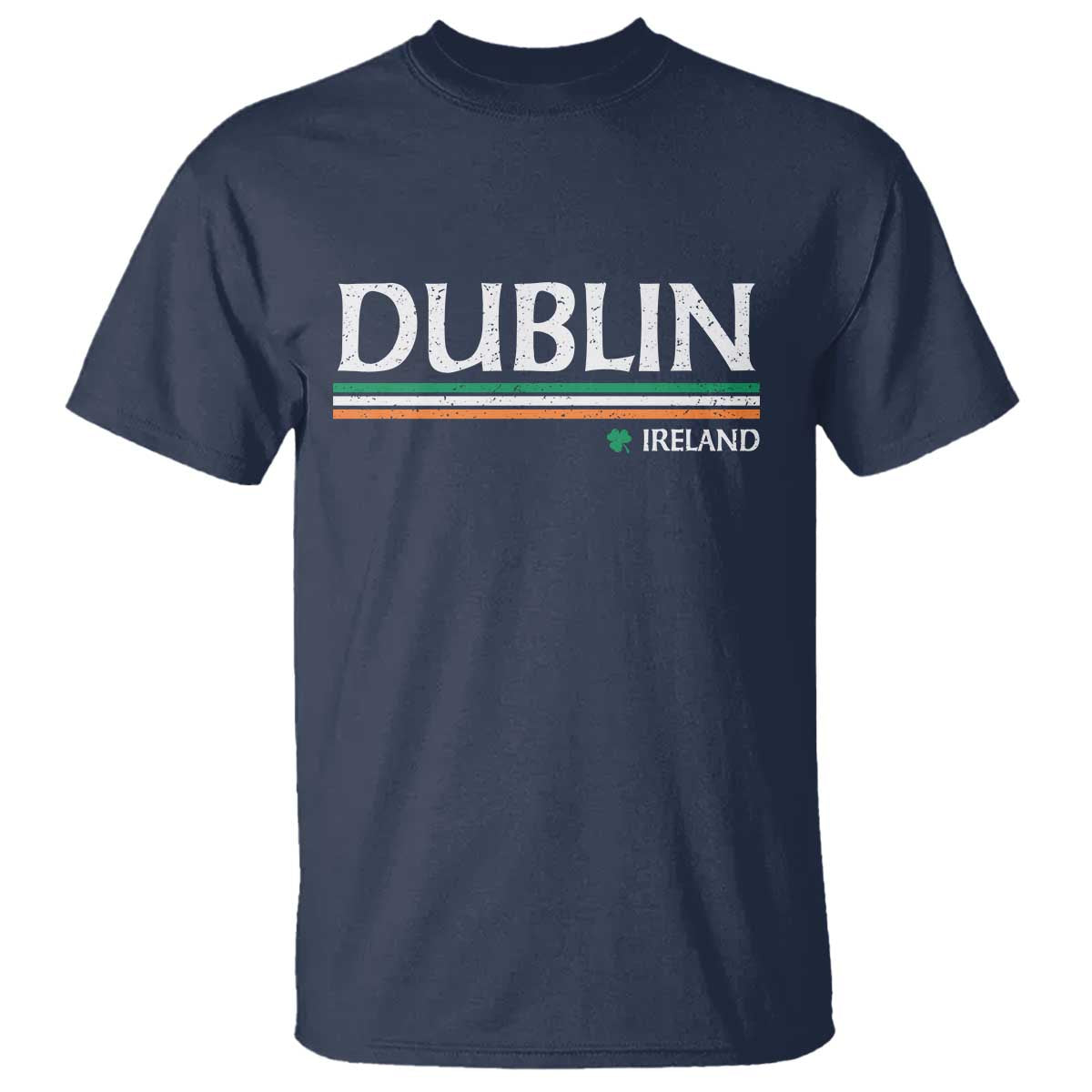Dublin Ireland T Shirt Ireland Flag Souvenirs St Patricks Day Shamrock