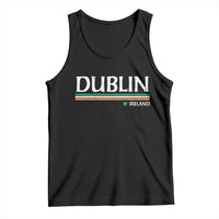 Dublin Ireland Tank Top Ireland Flag Souvenirs St Patricks Day Shamrock