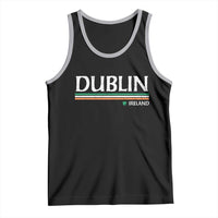 Dublin Ireland Tank Top Ireland Flag Souvenirs St Patricks Day Shamrock