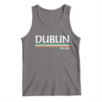 Dublin Ireland Tank Top Ireland Flag Souvenirs St Patricks Day Shamrock