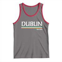 Dublin Ireland Tank Top Ireland Flag Souvenirs St Patricks Day Shamrock