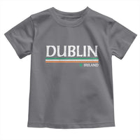 Dublin Ireland Toddler T Shirt Ireland Flag Souvenirs St Patricks Day Shamrock