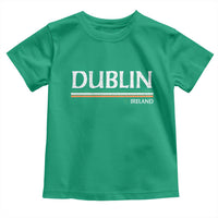 Dublin Ireland Toddler T Shirt Ireland Flag Souvenirs St Patricks Day Shamrock