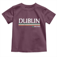 Dublin Ireland Toddler T Shirt Ireland Flag Souvenirs St Patricks Day Shamrock
