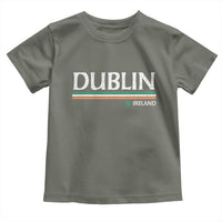 Dublin Ireland Toddler T Shirt Ireland Flag Souvenirs St Patricks Day Shamrock