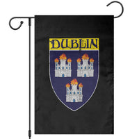 Dublin Ireland Garden Flag The Coat of Arms of Dublin Three Burning Castles