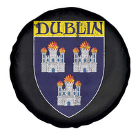 Dublin Ireland Spare Tire Cover The Coat of Arms of Dublin Three Burning Castles