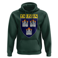 Dublin Ireland Hoodie The Coat of Arms of Dublin Three Burning Castles