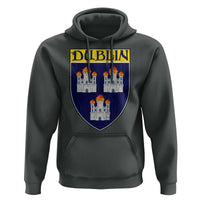Dublin Ireland Hoodie The Coat of Arms of Dublin Three Burning Castles