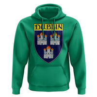 Dublin Ireland Hoodie The Coat of Arms of Dublin Three Burning Castles
