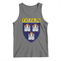 Dublin Ireland Tank Top The Coat of Arms of Dublin Three Burning Castles