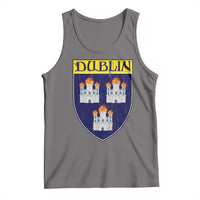 Dublin Ireland Tank Top The Coat of Arms of Dublin Three Burning Castles