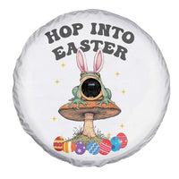 Funny Hop Into Easter Spare Tire Cover Easter Day Frog Bunny Egg
