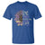 Military Child Month T Shirt Land Of The Free Because My Daddy Is Great Purple Sunflower