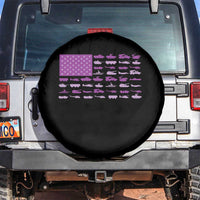 Military Child Month Military Transport American Flag Spare Tire Cover