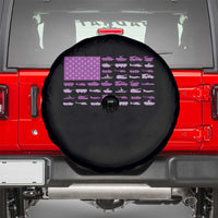 Military Child Month Military Transport American Flag Spare Tire Cover
