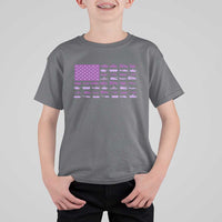Military Child Month Military Transport American Flag T Shirt For Kid