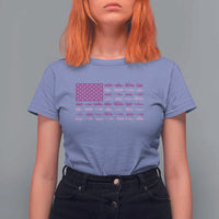 Military Child Month Military Transport American Flag T Shirt For Women