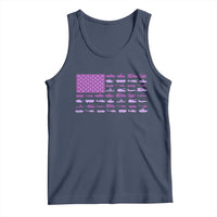 Military Child Month Military Transport American Flag Tank Top