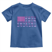 Military Child Month Military Transport American Flag Toddler T Shirt