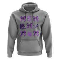 Military Kid Month Camo Coquette Bow Hoodie