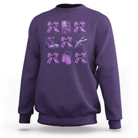Military Kid Month Camo Coquette Bow Sweatshirt