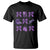 Military Kid Month Camo Coquette Bow T Shirt