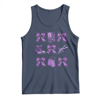 Military Kid Month Camo Coquette Bow Tank Top