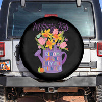 Military Kids Bloom Where They Are Planted Spare Tire Cover Military Child Month Flower
