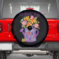 Military Kids Bloom Where They Are Planted Spare Tire Cover Military Child Month Flower