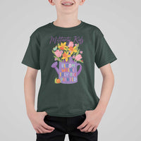 Military Kids Bloom Where They Are Planted T Shirt For Kid Military Child Month Flower