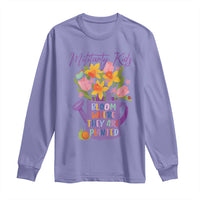 Military Kids Bloom Where They Are Planted Long Sleeve Shirt Military Child Month Flower