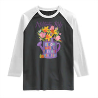 Military Kids Bloom Where They Are Planted Raglan Shirt Military Child Month Flower