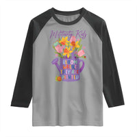 Military Kids Bloom Where They Are Planted Raglan Shirt Military Child Month Flower